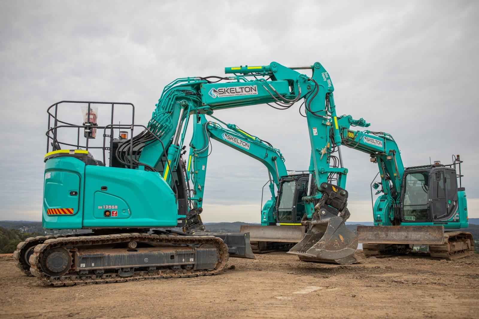 Excavators 1 construction